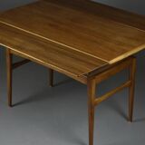 Table basse extensible suédoise du milieu du siècle | années 1950 | Emmaboda Möbelfabrik