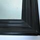 Blackened wood mirror napoleon iii xixth 37.5 cm x 46.8 cm