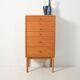 Swedish teak chest of drawers by Ingvar & Ekström for Bodafors