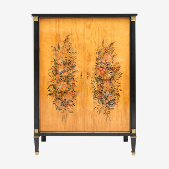 Armoire secrétaire art déco par Paul Vandenbulcke pour De Coene 1948