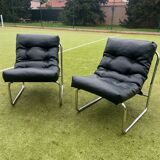 Pair of Pixi armchairs by Gillis Lundgren for IKEA