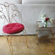 Chair of House metal dore vintage