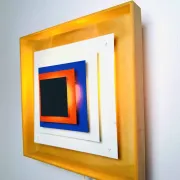 Kvadrille Wall Lamp By Bengt Karlby For Lyfa, Denmark, 1970S