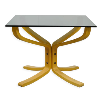 Bentwood coffeetable by Sigurd Resell for Vatne Möbler, Norway 1960s