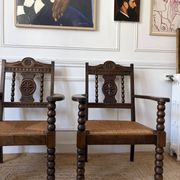 Paire de fauteuils dans le goût de Charles Dudouyt 1940