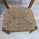Chaise de campagne paillée enfant