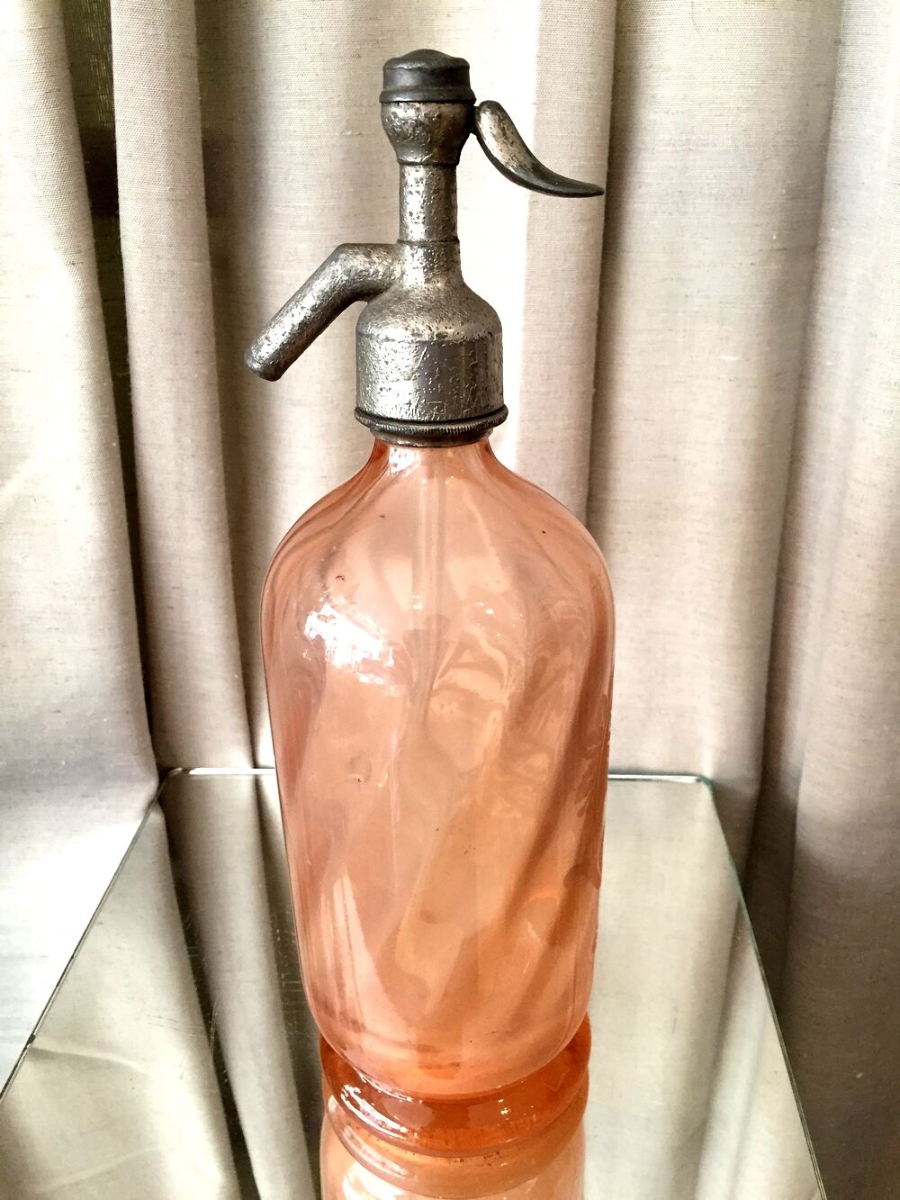Siphon pink orange