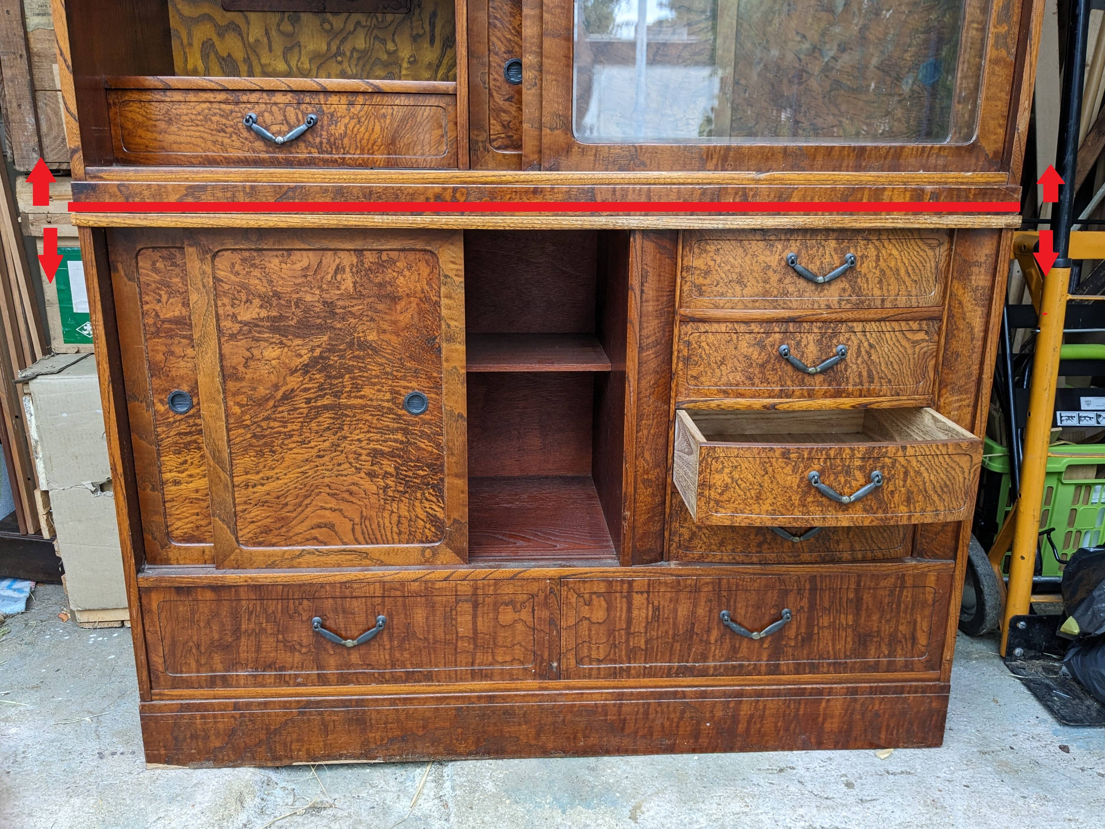 Tea cabinet - chadansu - Japan 1950