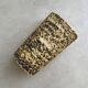 Vintage "Birch Bark" ceramic vase, cylindrical, Chamotte