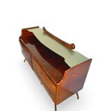 midcentury rosewood chest of drawers.