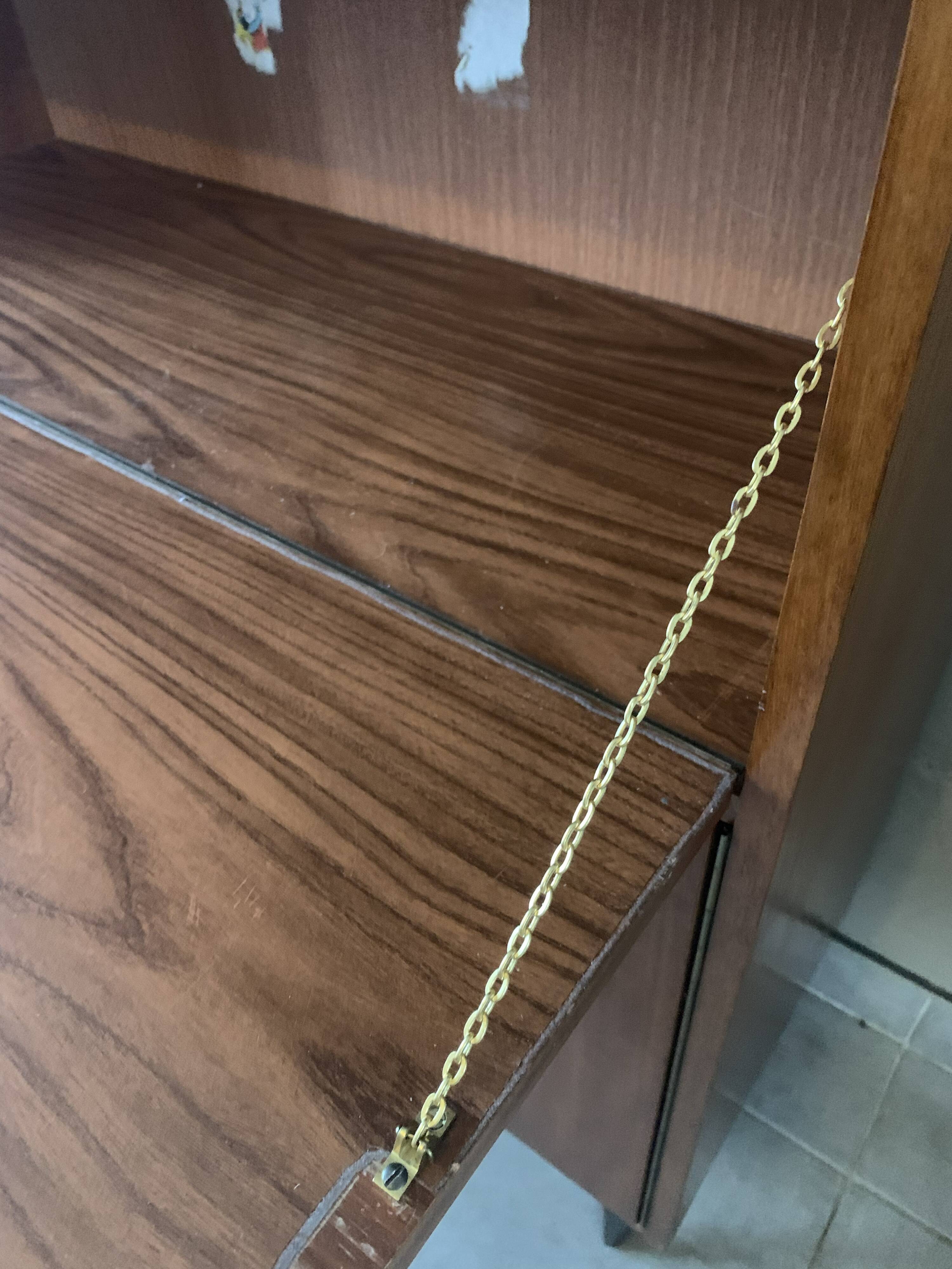 Scandinavian teak secretary, 1960s