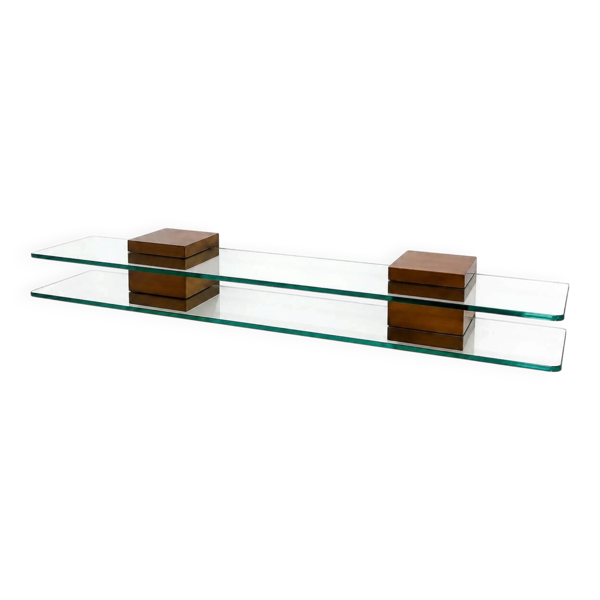 Console flottante attribuée à Fontana Arte, Italie, années 1960.