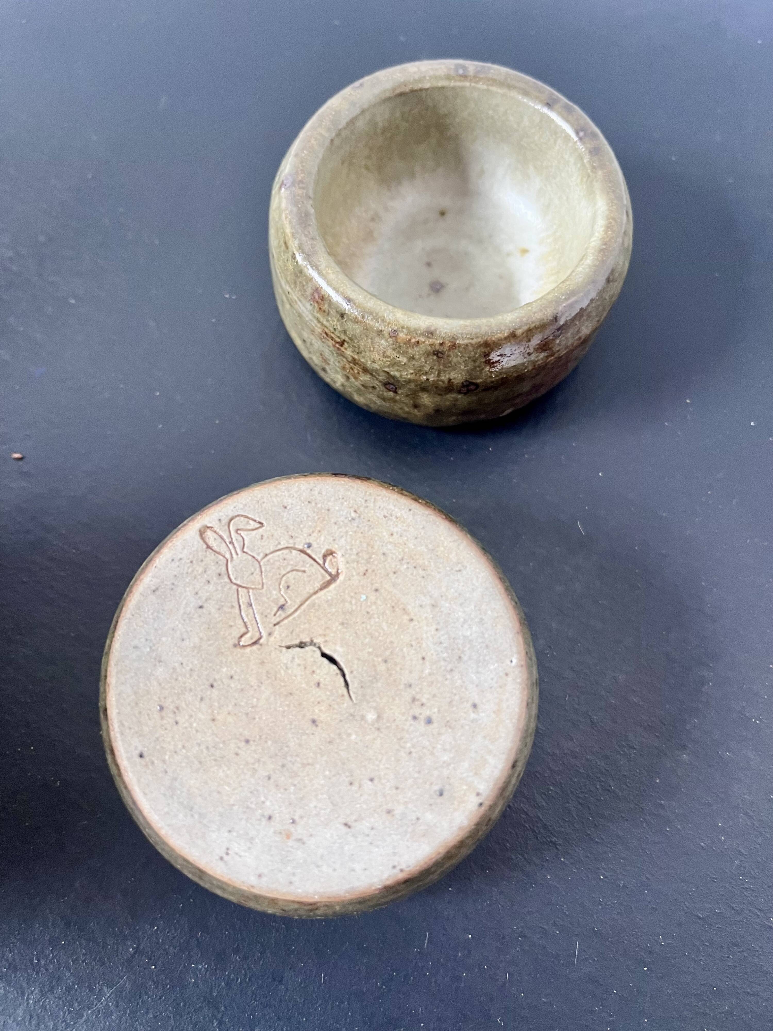 Pyrité stoneware dinner service, La Borne, 1970s