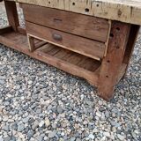 Old large workbench