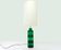 Green blown glass lamp by Severin Brørby – Hadeland Glassverk 1967
