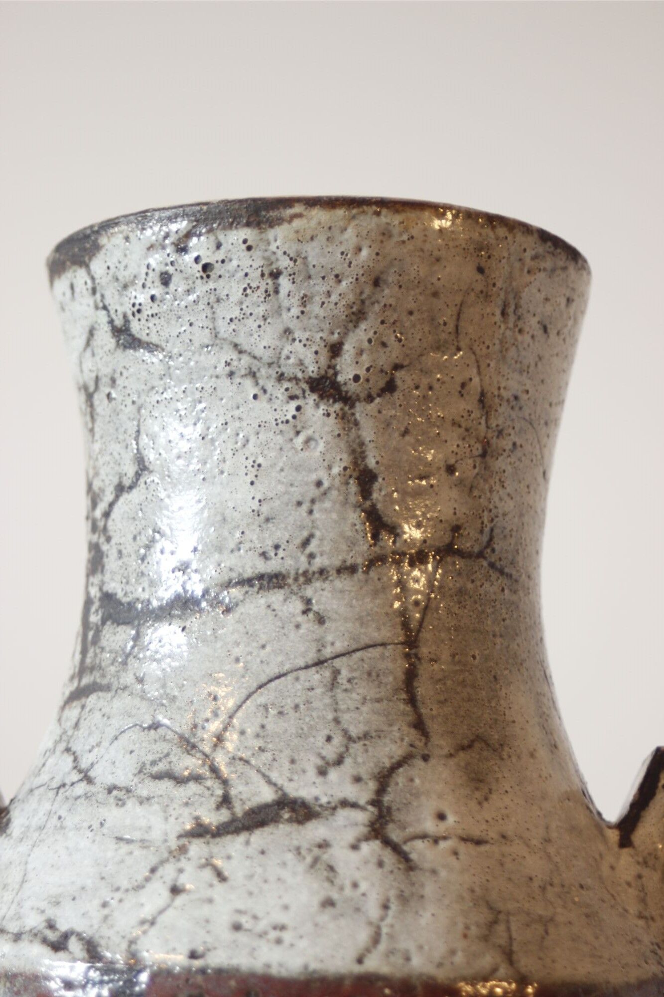 Ceramic bird vase by Jean Derval in Vallauris, France 1950s