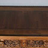 Oratory in solid walnut, Neo-Gothic Renaissance style – Late 19th century