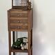 Vintage bedside table from the 1940s/1950s.