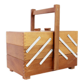 Vintage table sewing box