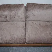 Vintage Three-Seater Sofa in Leather and Fabric by Alexander & James Blake