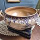 Antique Boulenger & Cie Choisy-le-Roi Wild Rose Terre de Fer tureen base