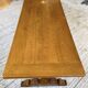 Table en chêne 3m 1950 avec ses allonges
