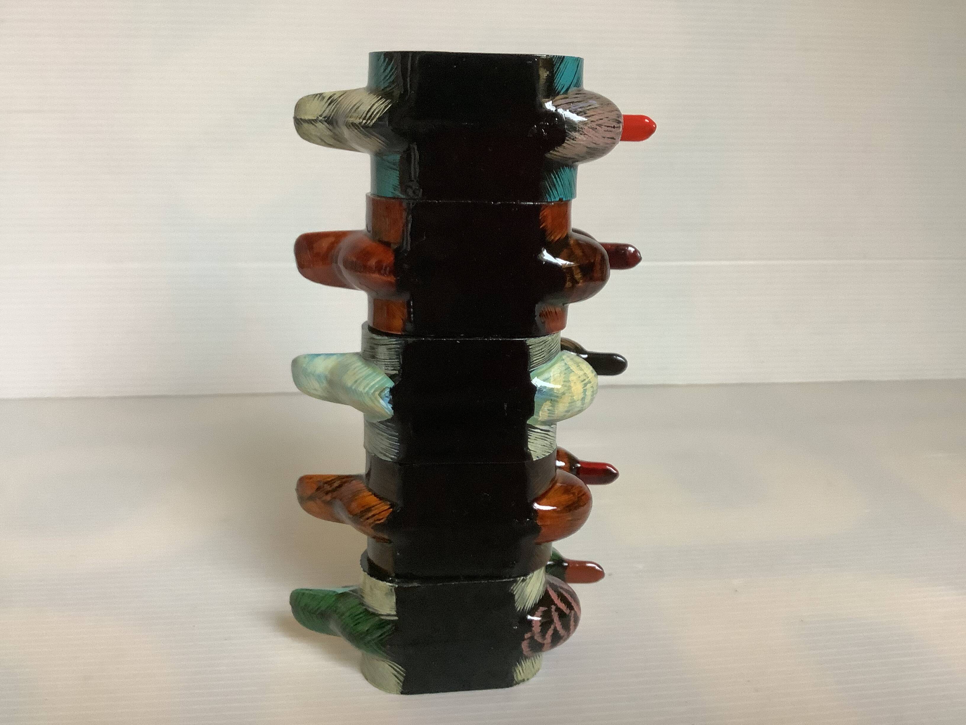 Five duck napkin rings