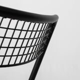 Black Folding Chair by Federico Giner