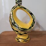 Vallauris style lamp foot signed Laforgue