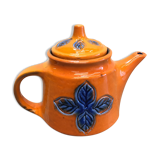 Carstens-Tunnieshoft west germany vintage 70 orange teapot
