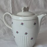Coffee pot half-porcelain Lunéville Keller and Guerin A585