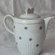 Coffee pot half-porcelain Lunéville Keller and Guerin A585