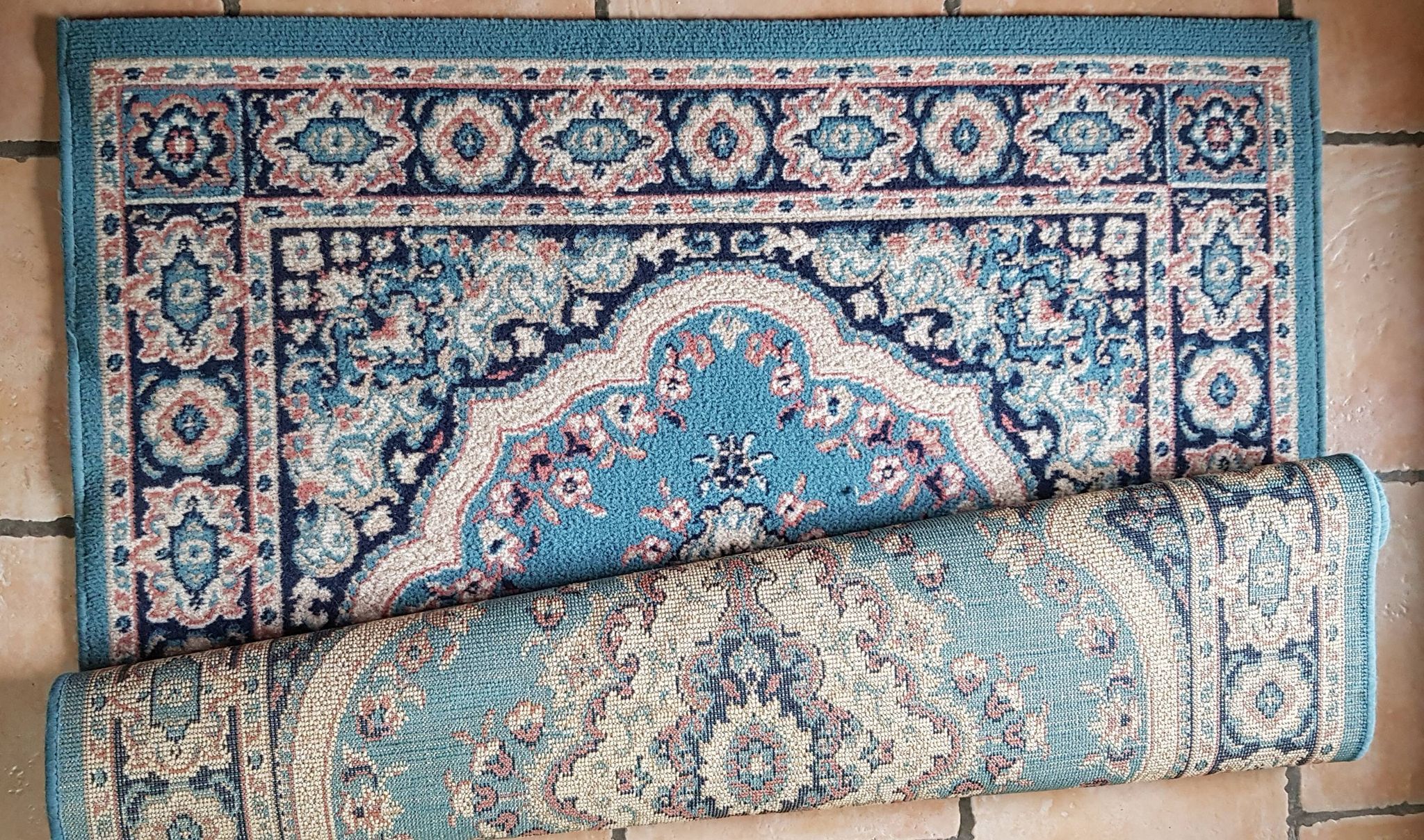 Tapis d'orient pure laine 116x162cm