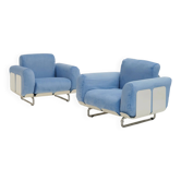Pair of Senzafine armchairs by Eleonore Peduzzi Riva for Zanotta