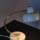 Curved lamp, brass and lacquered steel, 1960, France