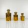 Set of 3 vintage brass boxes, 1960s-1970s
