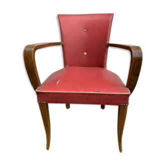 Red skai bridge armchair