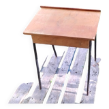 Tilting school desk