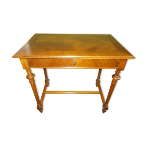 Table bureau en noyer