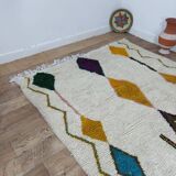 Handmade wool Berber rug 300 X 190 CM