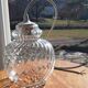 Suspension en verre vintage