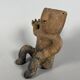 Quimbaya culture, Colombia circa 500-1500 AD. Sculpture of a chief.
