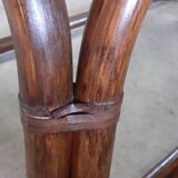 Rattan coffee table.