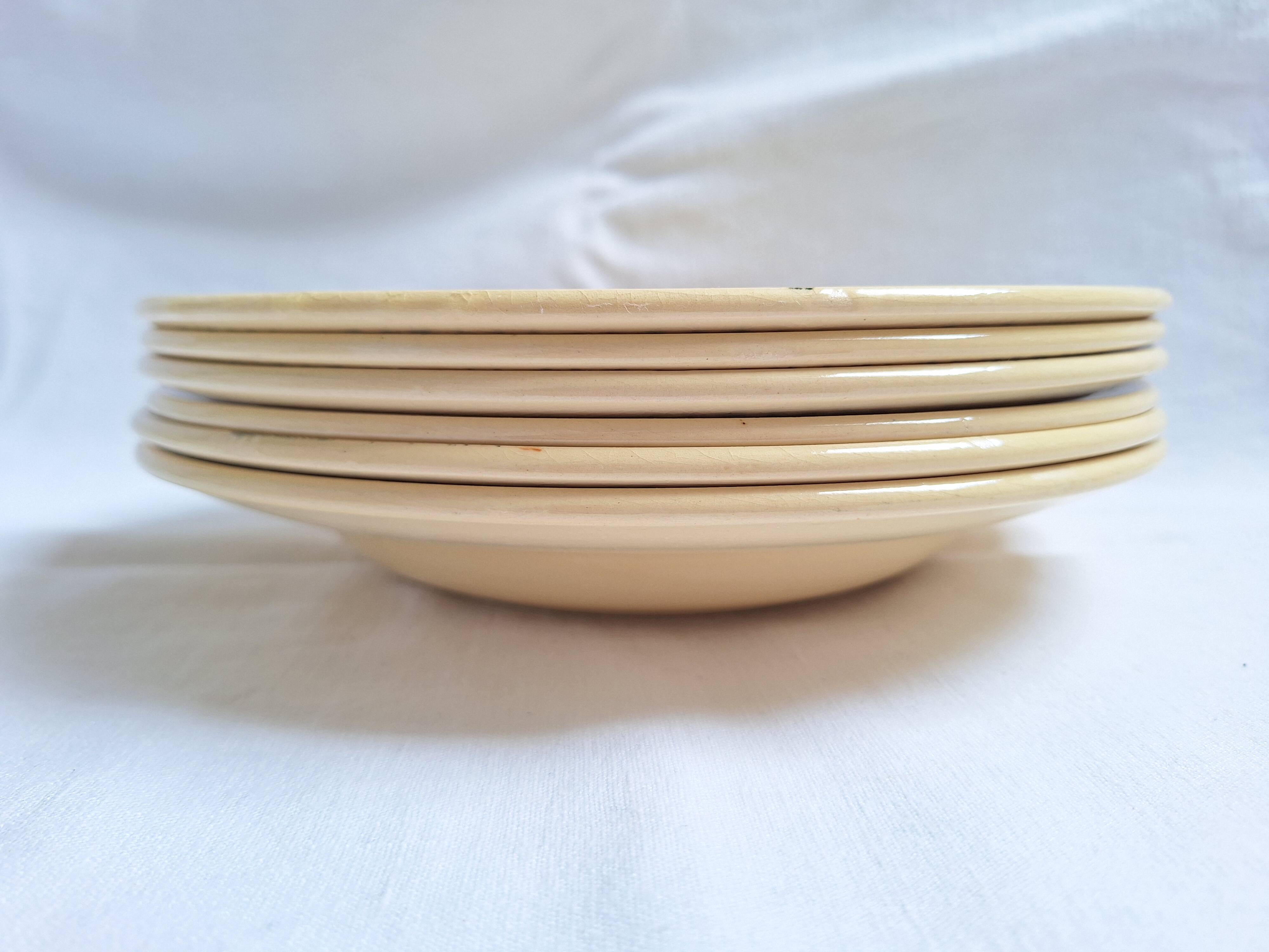 Vintage soup plates