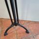 Pedestal table / standing up with cast iron base