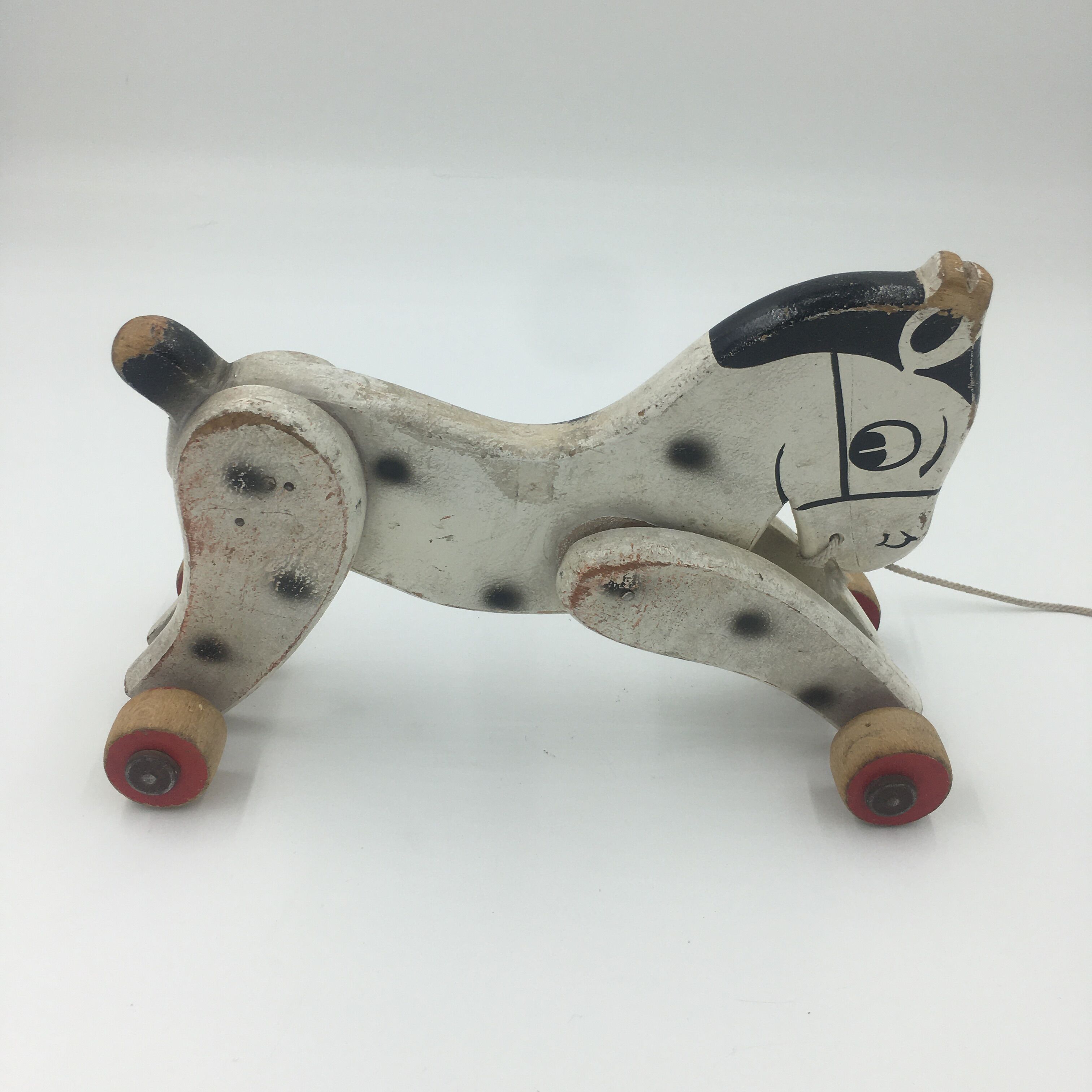 Wooden horse to pull