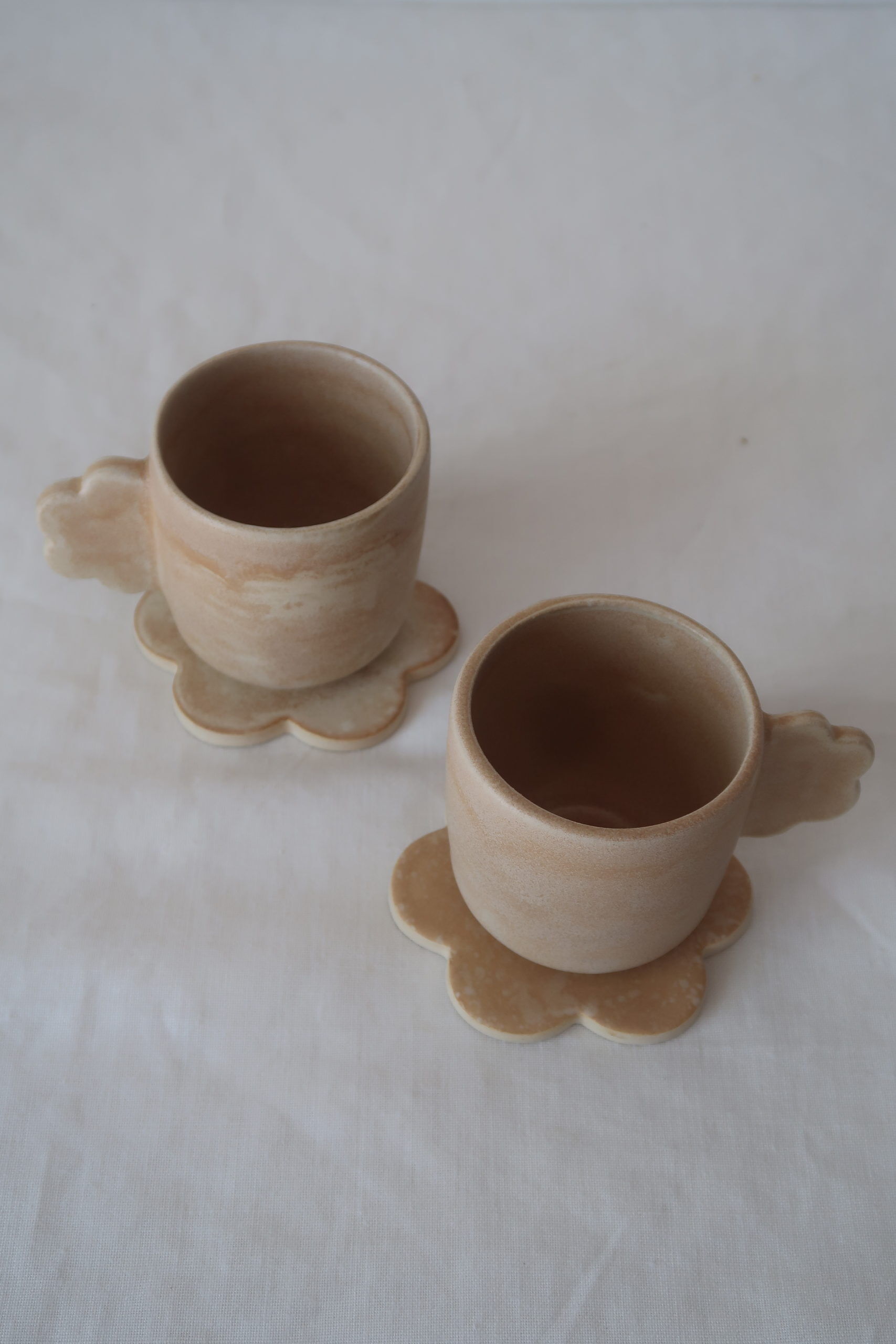 Flower cup with cup - Vagabonde Création