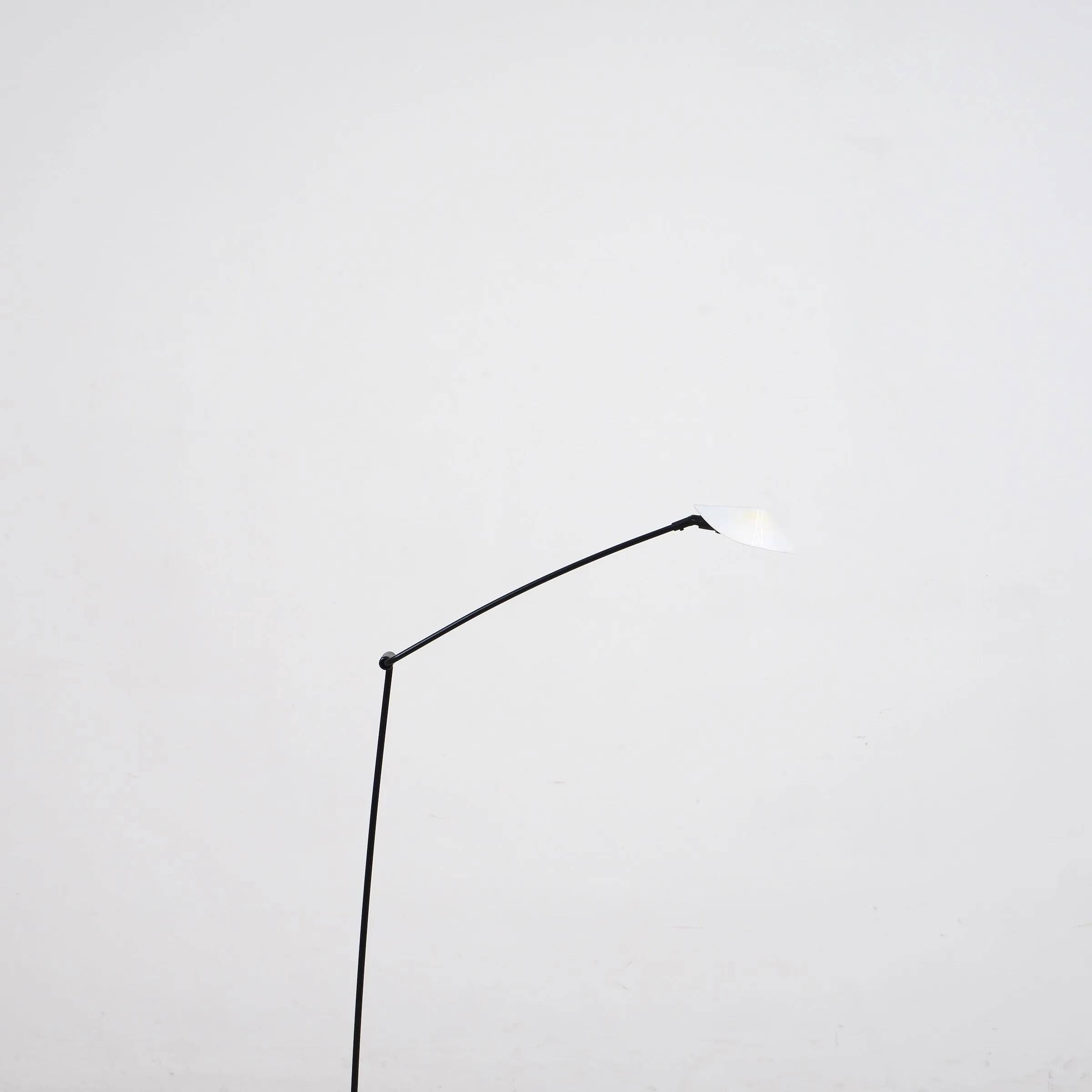 Set of 2 "Ambra" floor lamps by Valenti, Italy