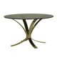 Italian Coffee Table, Smoked Glass, 1970s