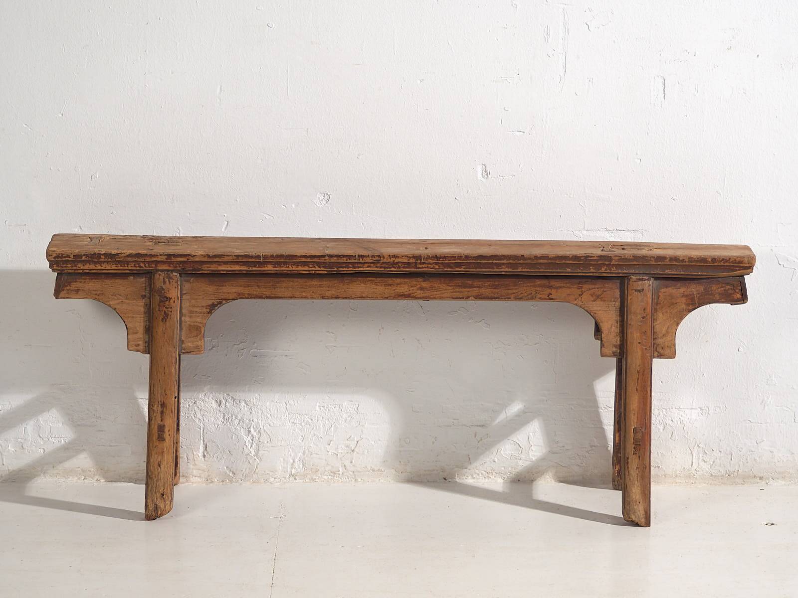 Antique Wabi Sabi Style Bench (c.1870)